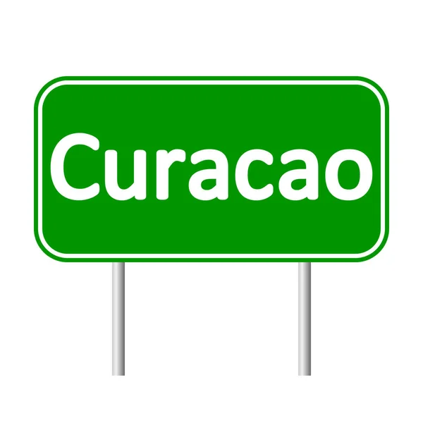 Curacao liikennemerkki . — vektorikuva