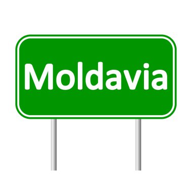 Moldavya yol işareti.