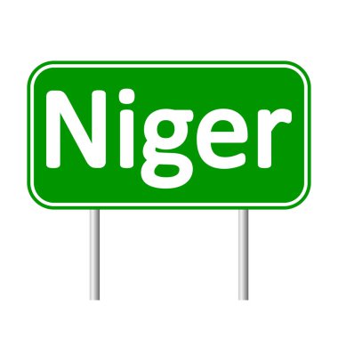 Nijer yol levhası.