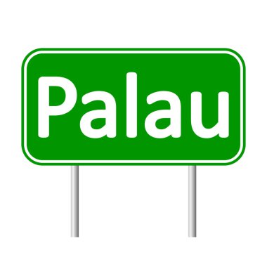 Palau yol işareti.
