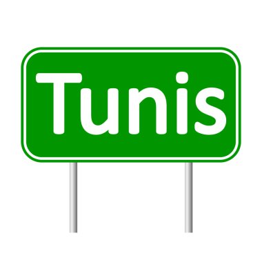 Tunis yol işareti.