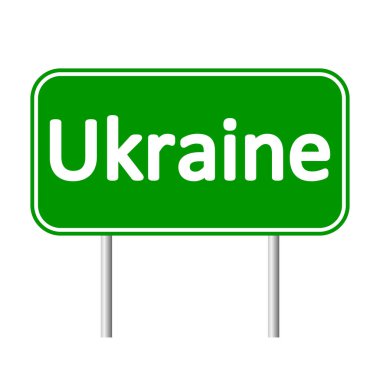 Ukrayna yol levhası.