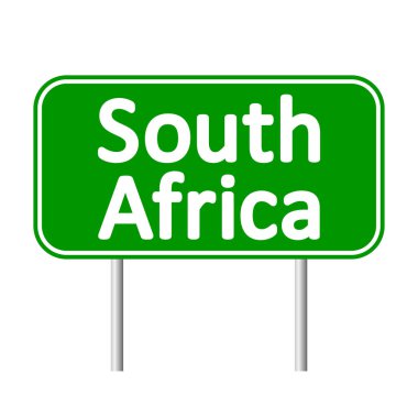 Güney Afrika yol levhası.