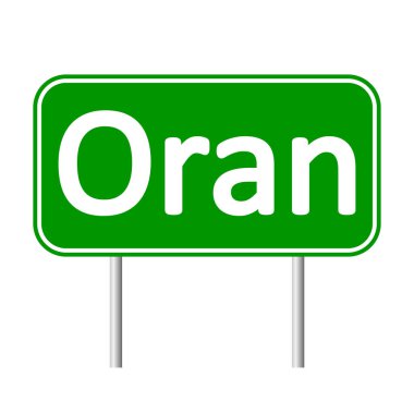 Oran yol işareti.