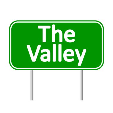 Valley yol işareti.