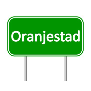 Oranjestad yol işareti.