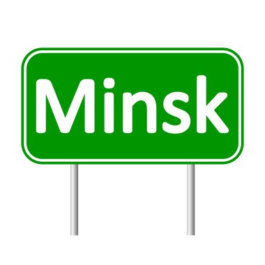 Minsk yol işareti.