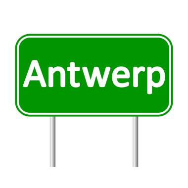 Antwerp yol işareti.