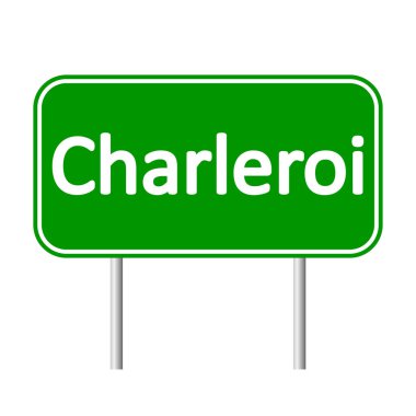 Charleroi yol işareti.