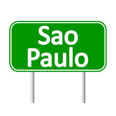 Sao Paulo yol işareti.