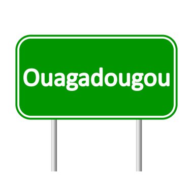 Ouagadougou yol işareti.