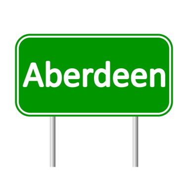 Aberdeen yol işareti.