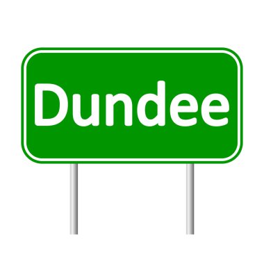 Dundee yol işareti.