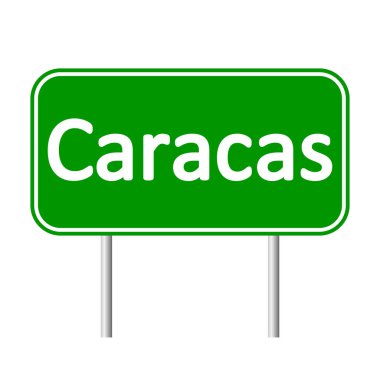 Caracas yol işareti.