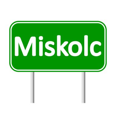 Miskolc yol işareti.