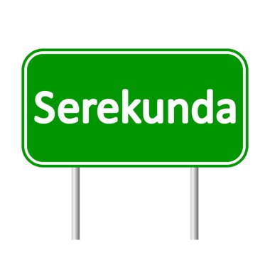 Serrekunda yol işareti.