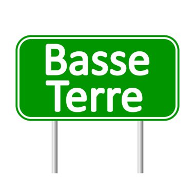 Basse-Terre yol işareti.