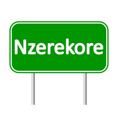 Nzerekore yol işareti.