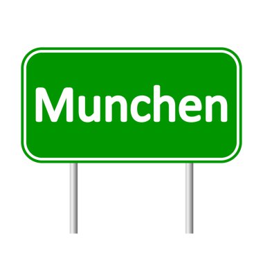 Munchen yol işareti.