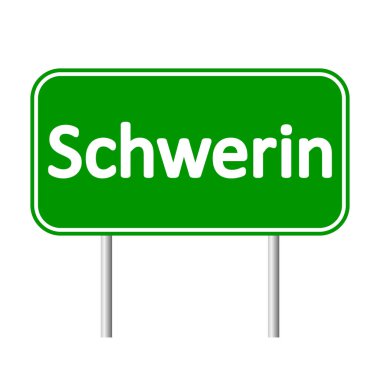 Schwerin yol işareti.