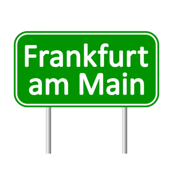 Frankfurt am Main am Main. — Stockvektor