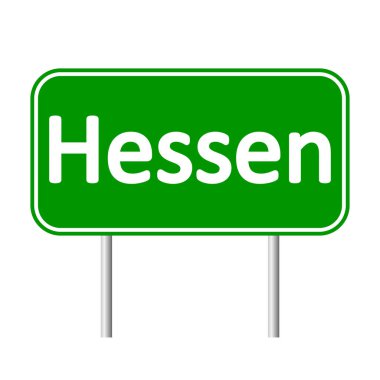 Hessen yol işareti.