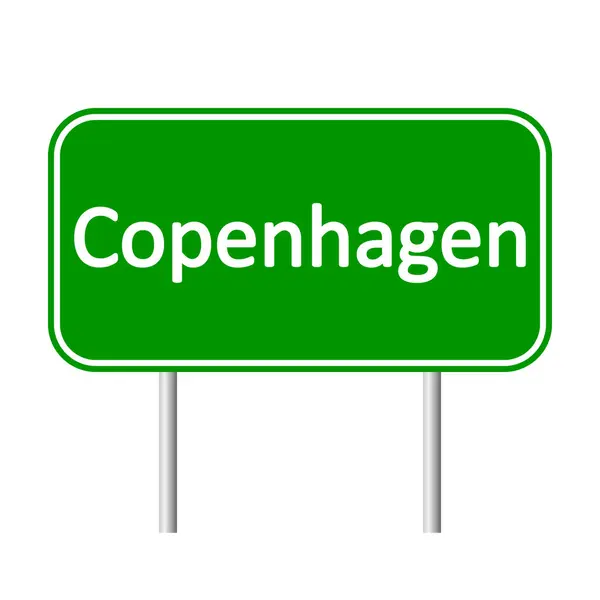 Копенгаген дорожній знак . — стоковий вектор