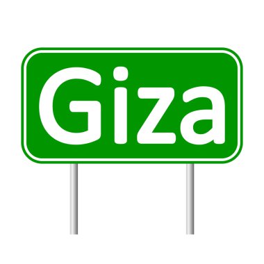 Giza yol işareti.