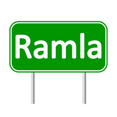 Ramla yol işareti.