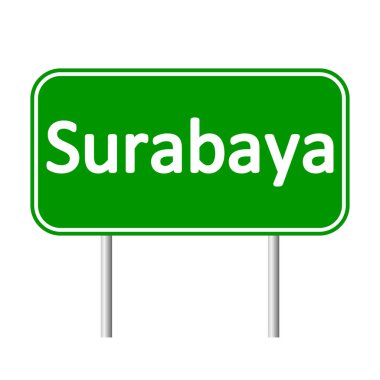 Surabaya yol işareti.