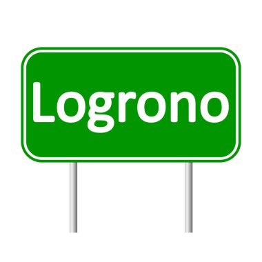 Logroño yol işareti.