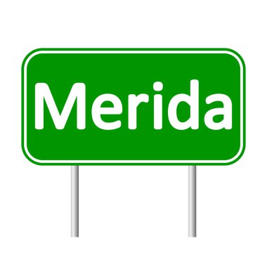 Merida yol işareti.