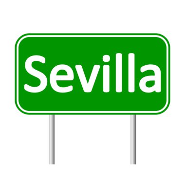 Sevilla yol işareti.