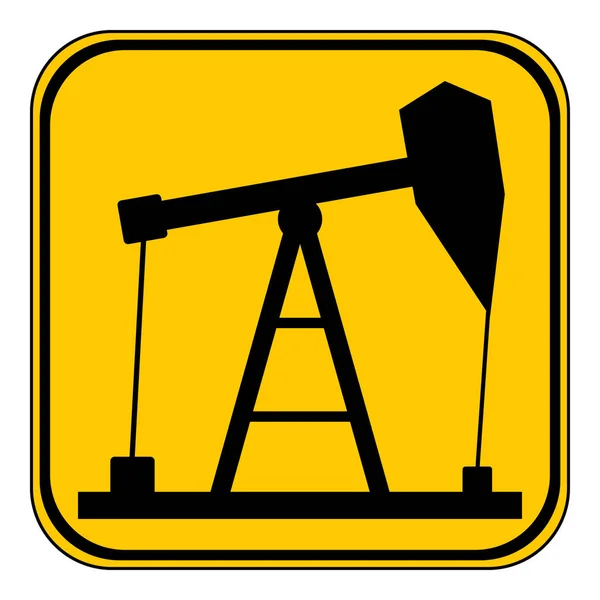 Oil pump icon. — Stock Vector