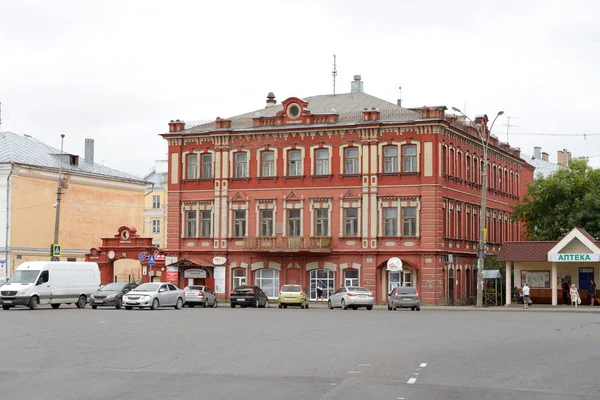 Street in the central part of Vologda. — Stock Photo, Image