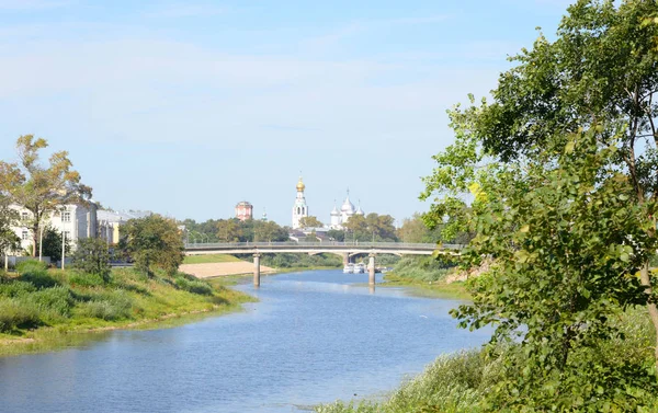 Vologda River, Ryssland. — Stockfoto