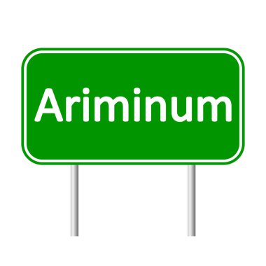 Ariminum yol işareti.