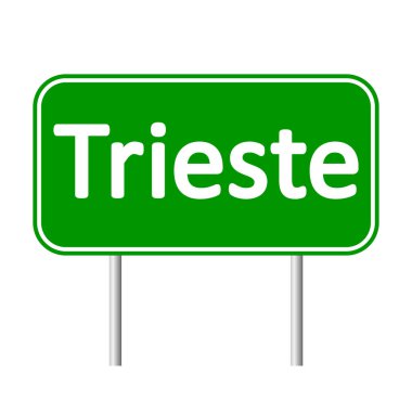 Trieste yol işareti.