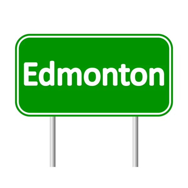 Señal de Edmonton Road . — Archivo Imágenes Vectoriales