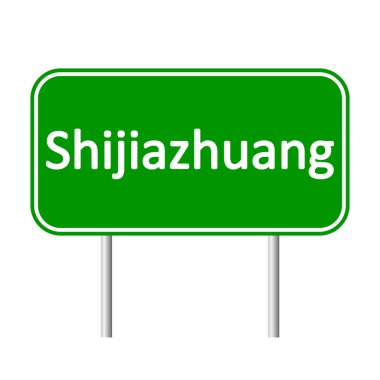 Shijiazhuang yol işareti.