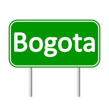 Bogota yol işareti.