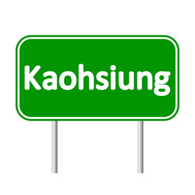 Kaohsiung yol işareti.