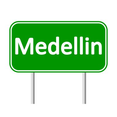 Medellin yol işareti.