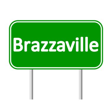 Brazzaville yol işareti.