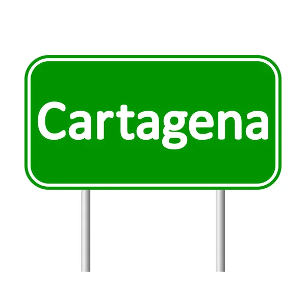 Cartagena út jel. — Stock Vector