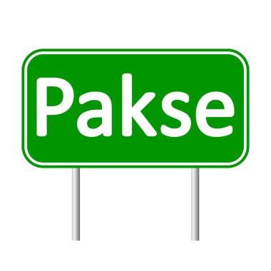 Pakse yol işareti.