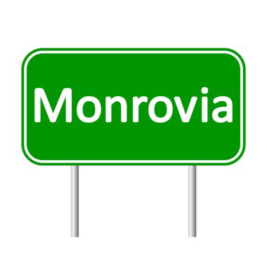 Monrovia yol işareti.
