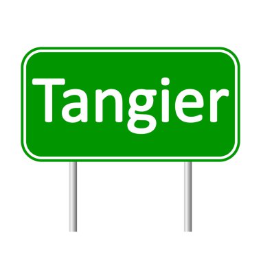 Tanca'da yol işareti.