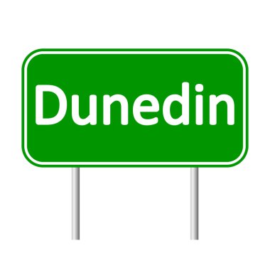 Dunedin yol işareti.