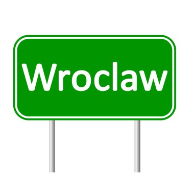 Wroclaw yol işareti.